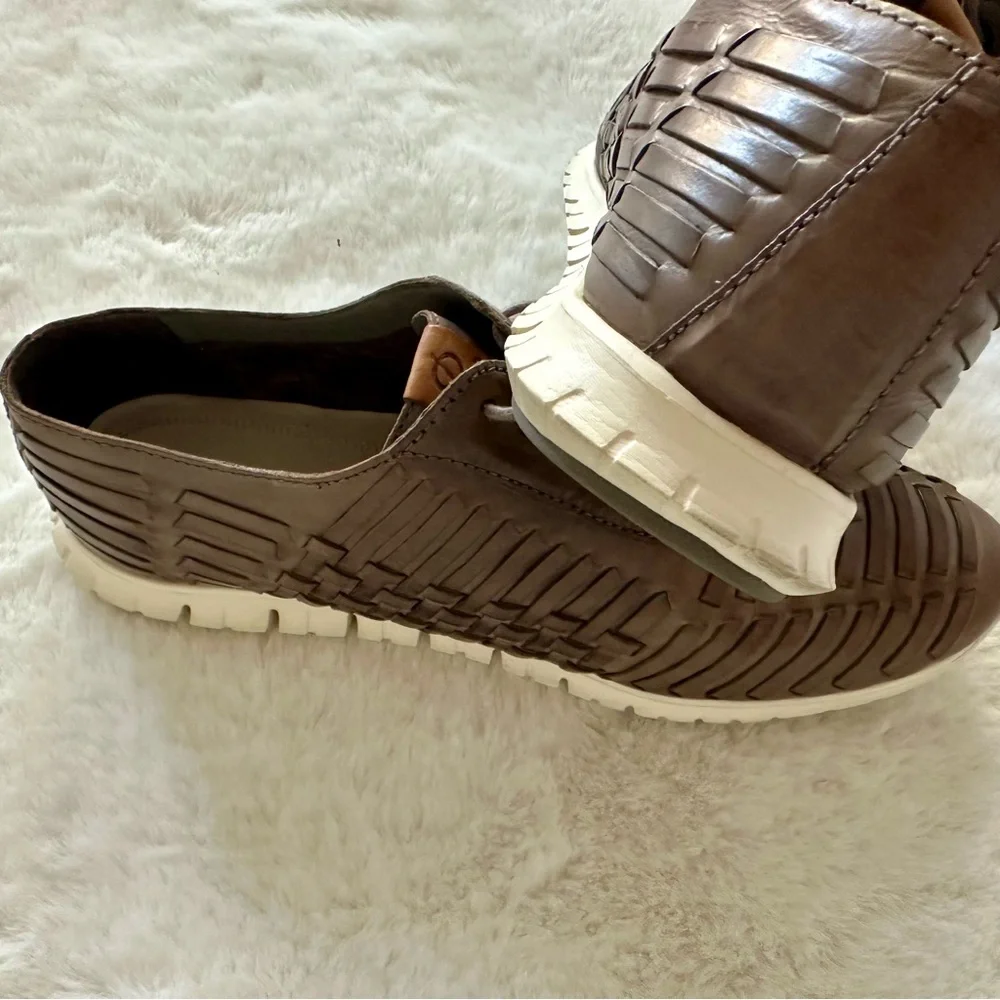 Cole Haan | Women’s Zerogrand Huarache Oxfords - Size 9.5 - Taupe - EUC - Picture 5 of 9